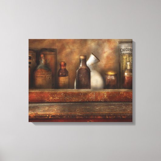 Apotheek - Heb een laxeermiddel nodig Canvas Afdruk (Voorkant)