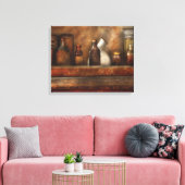 Apotheek - Heb een laxeermiddel nodig Canvas Afdruk (Insitu (Woonkamer))