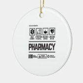 apotheek keramisch ornament (Links)