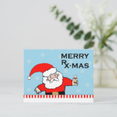 Apotheek Kerstvakantie Feestdagenkaart (Staand voorkant)