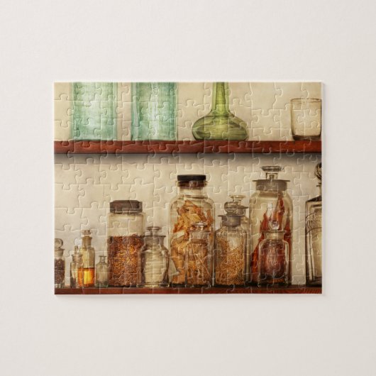 Apotheek - Kruidenmiddelen Legpuzzel (Horizontaal)
