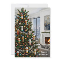 Apotheek Medicijn Flesje Ornament Kerstmis