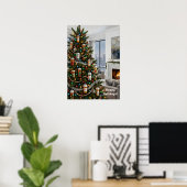 Apotheek Medicijn Flesje Ornament Kerstmis Poster (Thuiskantoor)