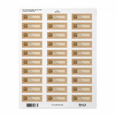 Apotheek - Potten voor tincturen Etiket (Full Sheet)