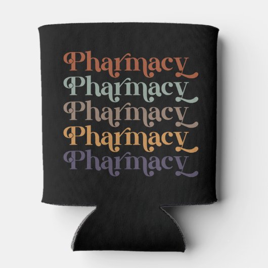 Apotheek Retro Apotheker Apotheek Student Geschenk Blikjeskoeler (Achterkant)