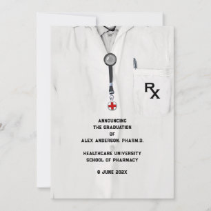 Apotheek School Afstuderen Aankondiging