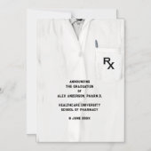 Apotheek School Afstuderen Aankondiging (Voorkant)