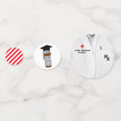 Apotheek School Afstuderen Confetti (Achterkanten)