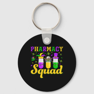 Apotheek Squad Mardi Gras Apotheker Technicus Sleutelhanger