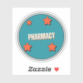 Apotheek Sticker (Vel)