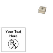 Apotheek Symbool Rubber Stempels (Gestempeld)