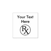 Apotheek Symbool Rubber Stempels (Afrduk)