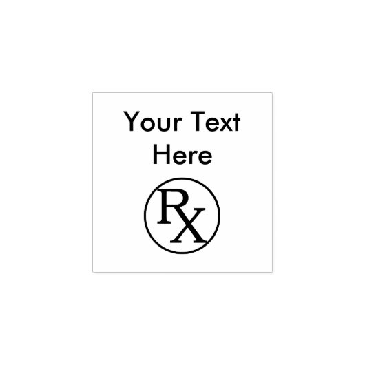 Apotheek Symbool Rubber Stempels (Afrduk)