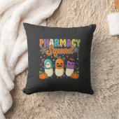 Apotheek Team Halloween Geest Pillen Ontwerp_1 Kussen (Deken)