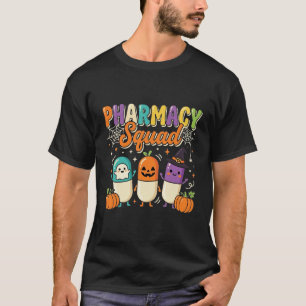 Apotheek Team Halloween Geest Pillen Ontwerp_1 T-shirt