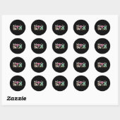 Apotheek Tech Paasdag Apotheker Gecertificeerd Pha Ronde Sticker (Vel)