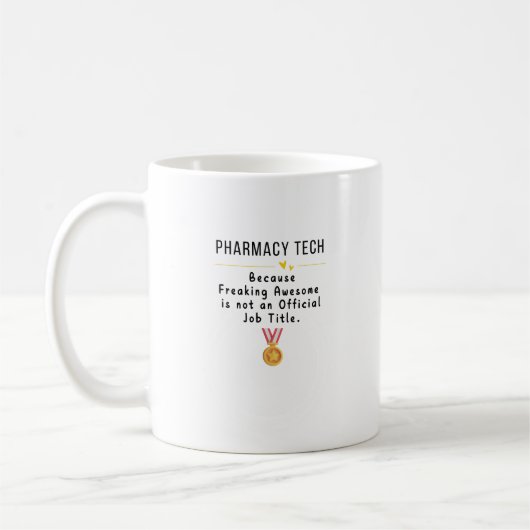 Apotheek Tech T-shirt Koffiemok (Links)
