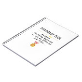 Apotheek Tech T-shirt Notitieboek (Linkerzijde)