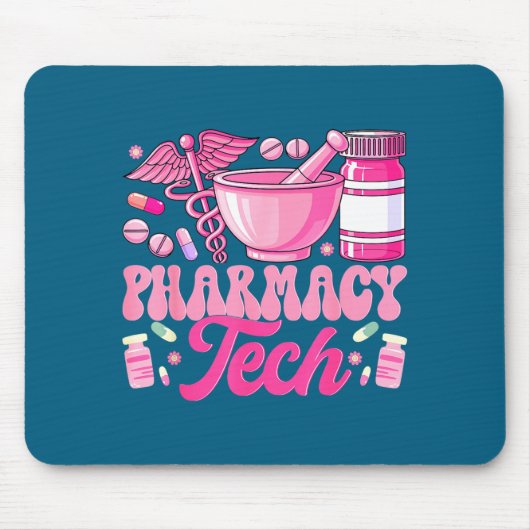 Apotheek Tech Technische Apotheker Student Ontwerp Muismat (Voorkant)