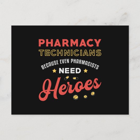 Apotheek Technici Technicus Tech Apotheker Briefkaart (Voorkant)
