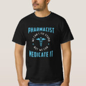 Apotheek Technicus Apotheker Medicate IT Tech T-shirt (Voorkant)