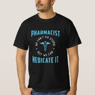 Apotheek Technicus Apotheker Medicate IT Tech T-shirt