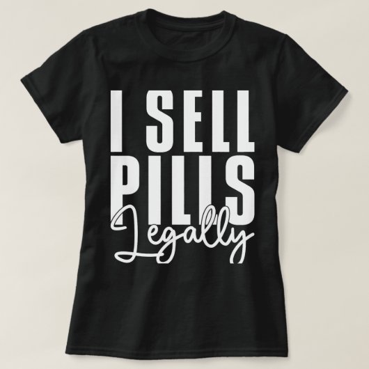 Apotheek Technicus Grappige apotheker Medische Tec T-shirt (Design voorkant)