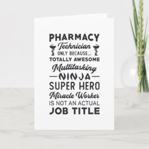 Apotheek Technicus Tech Hero Geneeskunde Apotheker Kaart