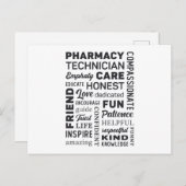 Apotheek Technicus Tech Medicine Apotheker Gift Briefkaart (Voorkant / Achterkant)