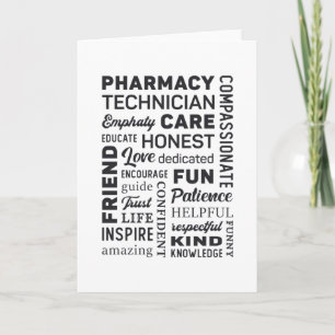 Apotheek Technicus Tech Medicine Apotheker Gift Kaart