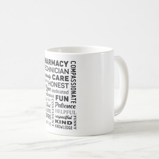 Apotheek Technicus Tech Medicine Apotheker Gift Koffiemok (Voorkant rechts)