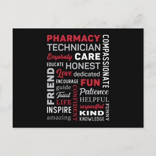 Apotheek Technicus Tech Medicine Apotheker Quote Briefkaart (Voorkant)