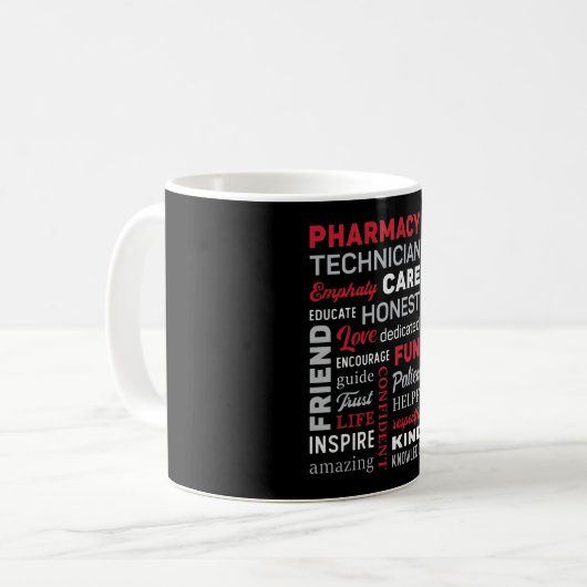 Apotheek Technicus Tech Medicine Apotheker Quote Koffiemok (Voorkant links)