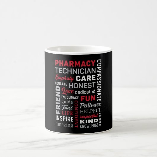 Apotheek Technicus Tech Medicine Apotheker Quote Koffiemok (Center)