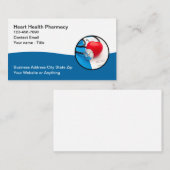 Apotheek Thema Moderne gezondheid Visitekaartjes Afsprakenkaartje (Voorkant / Achterkant)