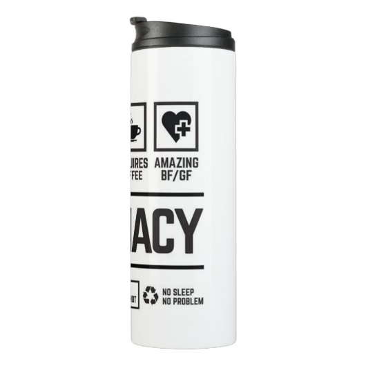 apotheek thermosbeker (Geroteerd rechts)