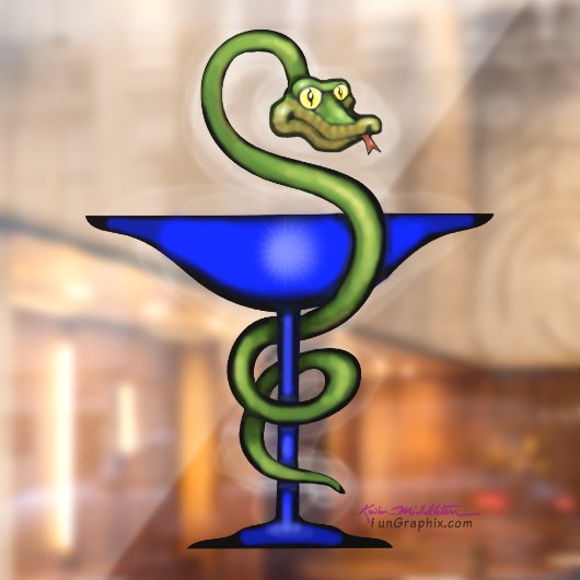 Apotheek Venster Cling Raamsticker (Vel 2)