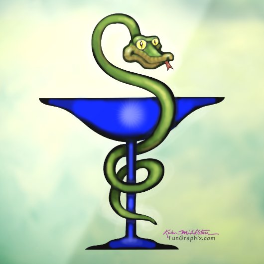 Apotheek Venster Cling Raamsticker (Vel 3)