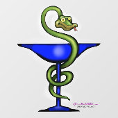 Apotheek Venster Cling Raamsticker (Vel)