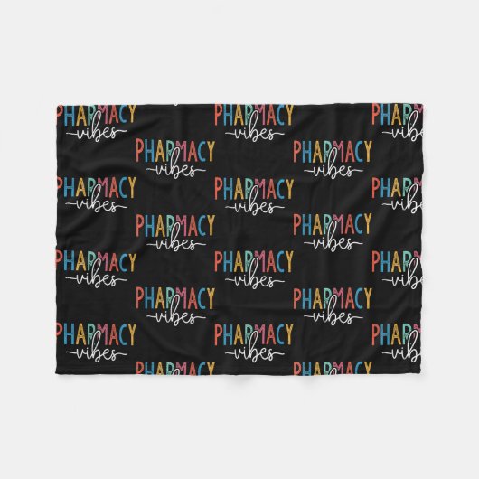  apotheek Vibes apotheker Fleece Deken (Voorkant (Horizontaal))