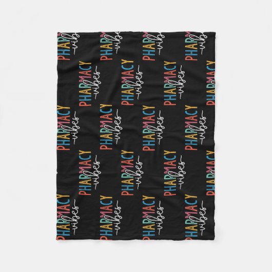 apotheek Vibes apotheker Fleece Deken (Voorkant)