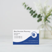 Apotheek Visitekaartjes (Staand voorkant)