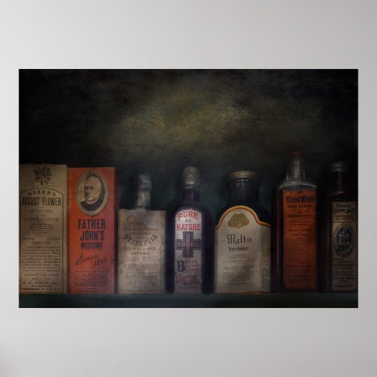 Apotheek - Voel je goed medicijn Poster (Voorkant)