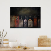 Apotheek - Voel je goed medicijn Poster (Keuken)