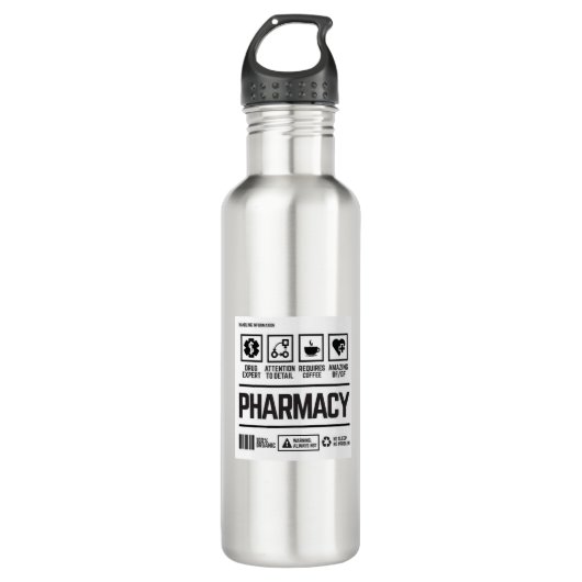 apotheek waterfles  (Voorkant)