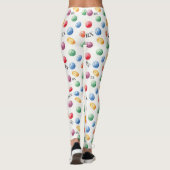 Apotheek Waterverf Pillen & RX Symbool Leggings (Achterkant)