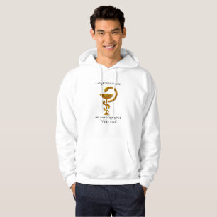 Apotheek Witte Jas Ceremonie Felicitaties Hoodie