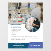 Apotheek Zakelijke Diensten Custom  Raamsticker (Vel)