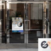 Apotheek Zakelijke Diensten Custom  Raamsticker (Kantoordeur)