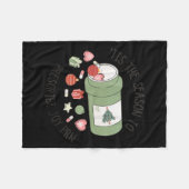 Apotheekassistent Kerst Apotheek Afstuderen Fleece Deken (Voorkant (Horizontaal))